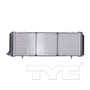 TYC Radiator 121 for 1986-1990 Jeep 4.0L 2.8L (Cherokee, Comanche, Wagoneer)