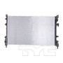 TYC Radiator 13245 for 2012-2019 Fiat 1.4L (500)