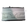 TYC Radiator 13105 for 2010-2016 Honda 1.5L 1.3L (CR-Z, Insight)