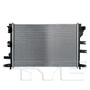 TYC Radiator 13628 for 2017-2020 Ford/Lincoln 2.7L 3.0L (Fusion, Continental, MKZ)