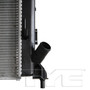 TYC Radiator 13862 for 2020-2025 Kia 2.0L (Seltos, Soul)