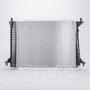 TYC Radiator 1551 for 1993-1998 Ford/Lincoln/Mercury 4.6L (Thunderbird, Mark VIII, Cougar)