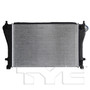 TYC Charge Air Cooler 18128 for 2015-2021 Audi/Volkswagen 2.0L 1.8L (A3, A3 Quattro, TT Quattro, Golf)
