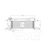 TYC Trans. Oil Cooler 19080 for 2014-2019 INFINITI/Nissan 5.6L (QX80, Armada)