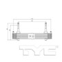 TYC Trans. Oil Cooler 19067 for 2011-2014 Chevrolet/GMC 6.0L (Silverado 2500 HD, Silverado 3500 HD, Sierra 2500 HD, Sierra 3500 HD)