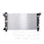 TYC Radiator 1862 for 1998-2000 Chrysler/Dodge/Plymouth 3.3L 3.8L (Grand Voyager, Town & Country, Voyager, Caravan)