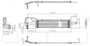 TYC Trans. Oil cooler 19173 for 2020-2024 Buick/Chevrolet 1.3L 1.2L (Encore GX, Trailblazer)