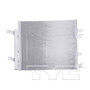 TYC Condenser 30073 for 2011-2020 Jaguar 3.0L 2.0L (F-Type, XF, XFR, XJ)