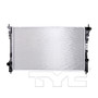 TYC Radiator 2936 for 2007-2015 Ford/Lincoln 3.5L 3.7L (Edge, Taurus, Taurus X, MKS)