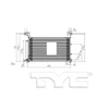 TYC Condenser 30021 for 2016-2020 Lexus 2.0L (IS200t, IS300)