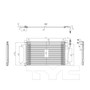 TYC Condenser 3390 for 2006-2012 Ford/Lincoln/Mercury 2.3L 3.0L (Fusion, MKZ, Zephyr, Milan)