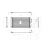 TYC Condenser 4226 for 2012-2020 BMW 2.0L 3.0L (220i, 228i, 228i xDrive, 320i)