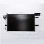 TYC Condenser 3678 for 2008-2012 Ford/Lincoln/Mercury 3.5L 3.7L (Flex, Taurus, Taurus X, MKS)
