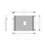 TYC Condenser 3738 for 2007-2019 BMW 2.0L 3.0L (X5, X6)