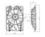TYC Cooling Fan Assembly 601230 for 2009-2015 Honda 3.5L (Pilot, Ridgeline)