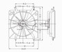 TYC Cooling Fan Assembly 600060 for 1998-2002 Honda 2.3L (Accord)