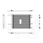 TYC Condenser 4214 for 2013-2020 Ford/Lincoln 2.5L 3.7L (Fusion, MKZ)