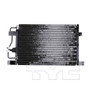 TYC Condenser 4881 for 1998-2002 Ford/Lincoln/Mercury 4.6L (Crown Victoria, Town Car, Grand Marquis)