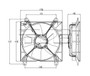 TYC Cooling Fan Assembly 601050 for 2004-2008 Suzuki 2.0L (Forenza, Reno)