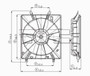 TYC Cooling Fan Assembly 600800 for 2004-2006 Acura 3.2L (TL)