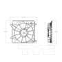 TYC Cooling Fan Assembly 601460 for 2009-2014 Acura 2.4L (TSX)