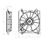 TYC Cooling Fan Assembly 601470 for 2013-2020 Acura/Honda 2.4L (TLX, Accord)
