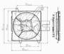 TYC Cooling Fan Assembly 600580 for 2001-2008 Hyundai 2.0L (Elantra, Tiburon)