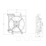 TYC Cooling Fan Assembly 601170 for 2008-2013 Subaru 2.5L (Forester, Impreza)