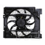 TYC Cooling Fan Assembly 611220 for 1997-1998 BMW 2.8L 4.4L (528i, 540i)