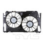 TYC Cooling Fan Assembly 621320 for 2006-2012 Toyota 2.5L 2.4L (RAV4)