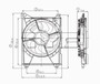 TYC Cooling Fan Assembly 610700 for 1999-2006 Hyundai/Kia 2.4L 2.7L (Sonata, XG300, XG350, Optima)