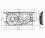 TYC Cooling Fan Assembly 620770 for 2001-2007 Buick/Chevrolet/Oldsmobile 3.4L 3.5L (Rendezvous, Venture, Silhouette, Aztek)