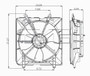 TYC Cooling Fan Assembly 600980 for 2006-2011 Honda 1.8L (Civic)