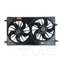 TYC Cooling Fan Assembly 621570 for 2007-2017 Chrysler/Dodge/Jeep 3.6L 2.4L (200, Sebring, Avenger, Caliber)