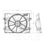 TYC Cooling Fan Assembly 621380CU for 2006-2011 Ford/Lincoln/Mercury 4.6L (Crown Victoria, Town Car, Grand Marquis)