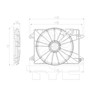 TYC Cooling Fan Assembly 622550 for 2009-2023 Chrysler/Dodge 3.6L 5.7L (300, Challenger, Charger)