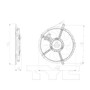 TYC Cooling Fan Assembly 622560 for 2007-2015 Mini 1.6L 2.0L (Cooper)