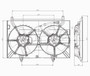 TYC Cooling Fan Assembly 621210 for 2003-2008 INFINITI 3.5L (FX35)
