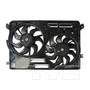 TYC Cooling Fan Assembly 623930 for 2017-2020 Ford/Lincoln 2.7L 3.0L (Fusion, Continental, MKZ)
