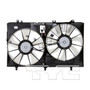 TYC Cooling Fan Assembly 622670 for 2010-2016 Lexus/Toyota 3.5L 2.7L (RX350, Sienna)