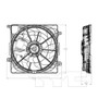 TYC Cooling Fan Assembly 623970 for 2016-2021 Hyundai/Kia 1.6L 2.0L (Tucson, Sportage)