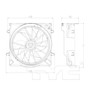 TYC Cooling Fan Assembly 622690 for 2002-2007 Jeep 3.7L (Liberty)