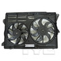 TYC Cooling Fan Assembly 623570 for 2013-2019 Ford 2.3L 3.5L (Explorer, Police Interceptor Utility)