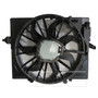TYC Cooling Fan Assembly 624280 for 2003-2008 BMW 2.5L 3.0L (525i, 525xi, 530i, 530xi)