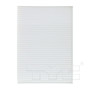 TYC Cabin Air Filter 800165P for 2011-2023 Chrysler/Dodge 3.6L 5.7L (300, Challenger, Charger)