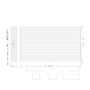 TYC Cabin Air Filter 800134P for 2006-2011 Hyundai 3.8L 3.3L (Azera, Santa Fe, Sonata)