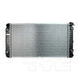TYC Radiator 856 for 1985-1995 Buick/Cadillac/Oldsmobile 3.8L 4.9L (LeSabre, Park Avenue, DeVille, Eldorado)