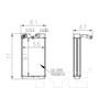 TYC Heater Core 96121 for 1968-1981 Buick/Chevrolet/Oldsmobile (Apollo, Skylark, Camaro, Chevy II)