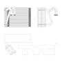 TYC Evaporator 97147 for 2003-2014 Volvo 2.5L 3.2L (XC90)