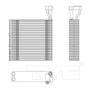 TYC Evaporator 97076 for 2007-2014 Chevrolet/GMC 6.0L 5.3L (Silverado 1500, Silverado 2500 HD, Silverado 3500 HD, Sierra 1500)